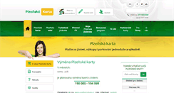 Desktop Screenshot of plzenskakarta.cz