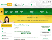 Tablet Screenshot of plzenskakarta.cz